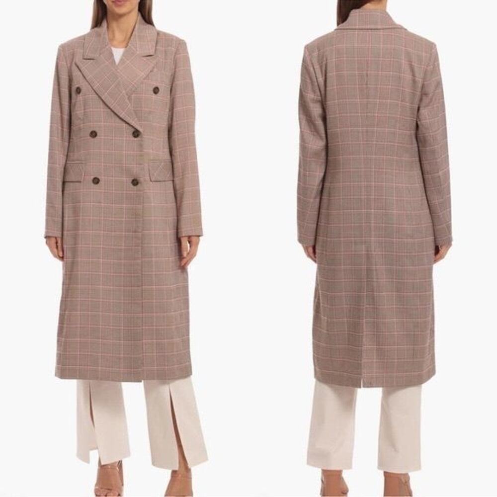 NWT Avec Les Filles Coat Sz Large $285 MSRP